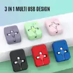 3-in-1 Data Cable Phone Stand - Image 2