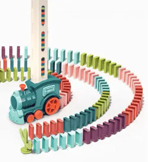 Domino Train Setup Image