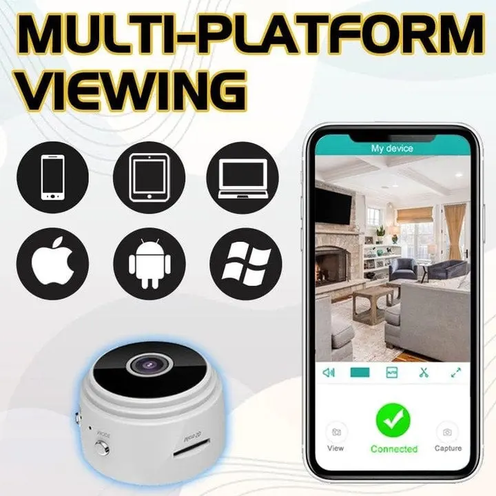 Multi-Platform Viewing Security Camera