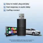 Compact Wireless CarPlay Connector