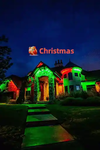 Effortless, Permanent Outdoor Holiday Lighting