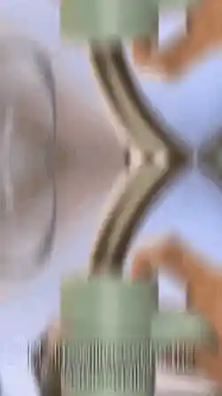 Smart Cleaning Brush in action