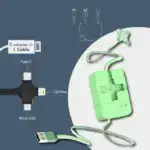 3-in-1 Data Cable Phone Stand - Image 4