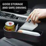 Leather Multifunctional Car Seat Organizer - Image 4